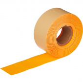 Этикет-лента 21х12 мм 600 шт оранжевая, прямоугольная