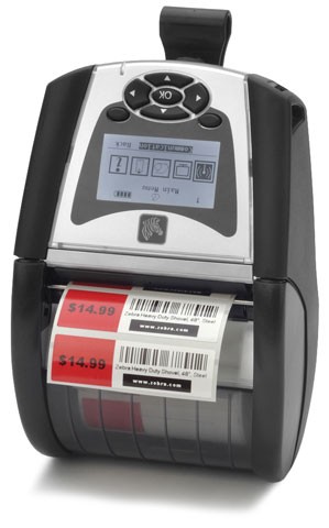 Мобильный термо-принтер Zebra QLn 320 с увеличенной батареей