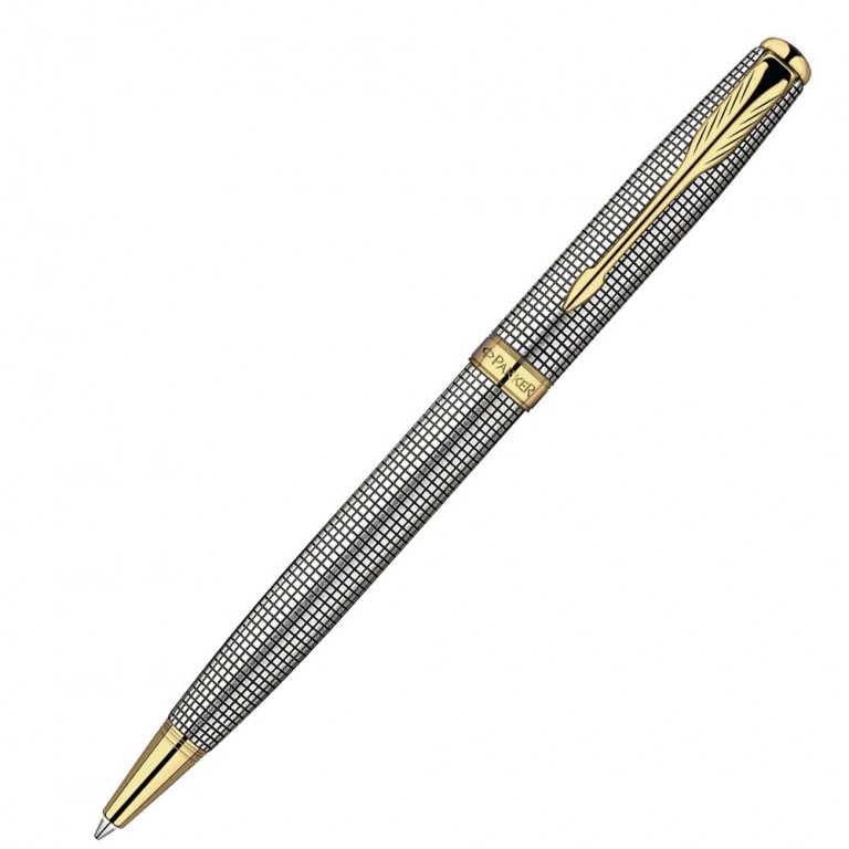 Шариковая ручка Cisele Silver GT Slim Parker Sonnet
