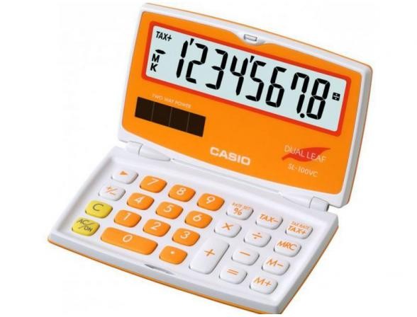 Калькулятор Casio SL-100VC-OE-S-EH