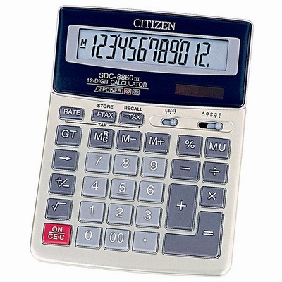 Калькулятор Citizen SDC-8860 III