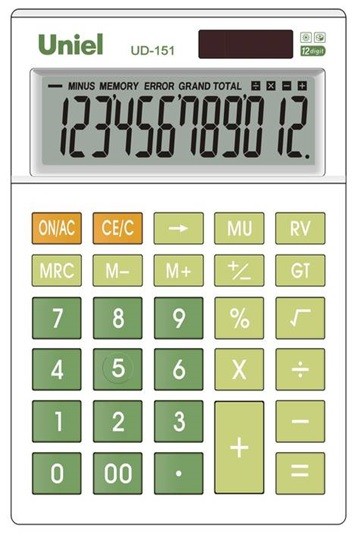 Калькулятор Uniel UD-151G
