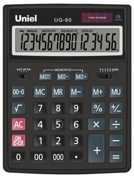 Калькулятор Uniel UG-60