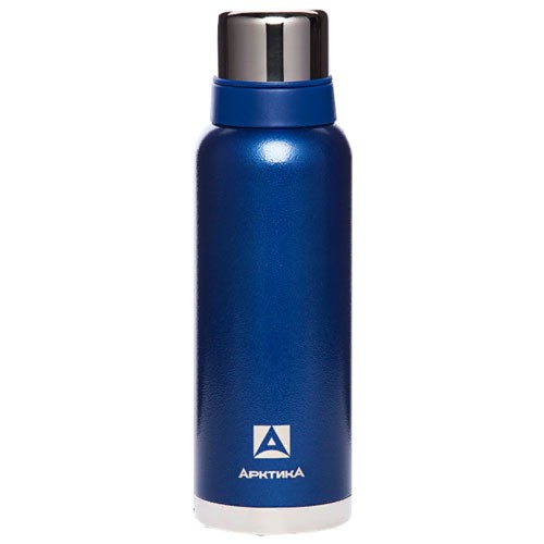 Термос Арктика (1,2 литра) с узким горлом американский дизайн, синий