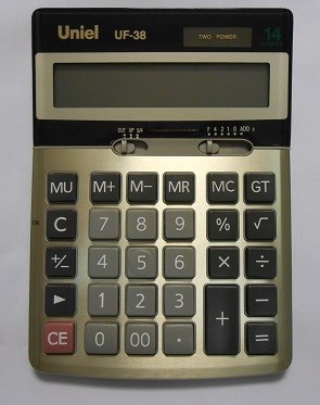 Калькулятор Uniel UF-38