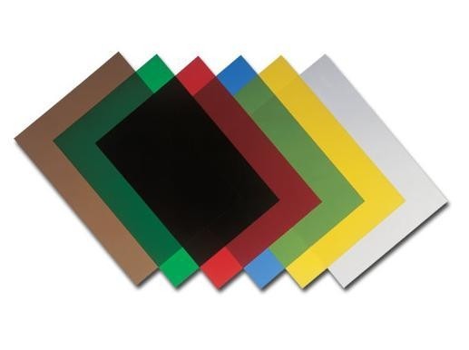 Обложки ПП непрозрачные матовые А4 400 мик темно-серые 50 шт
