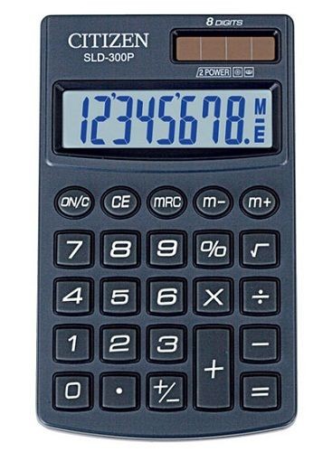 Калькулятор Citizen SLD-300P