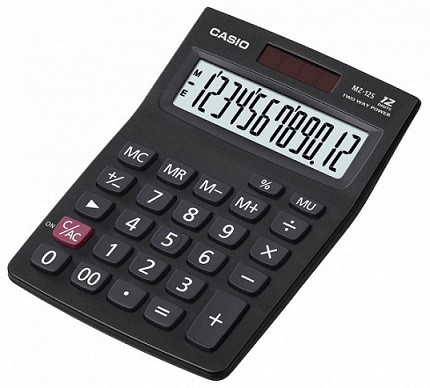 Калькулятор Casio MZ-12S-S-EH