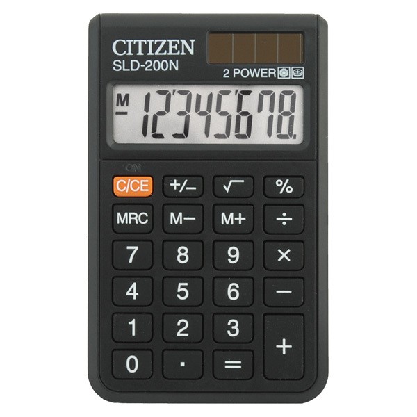 Калькулятор Citizen SLD-200N