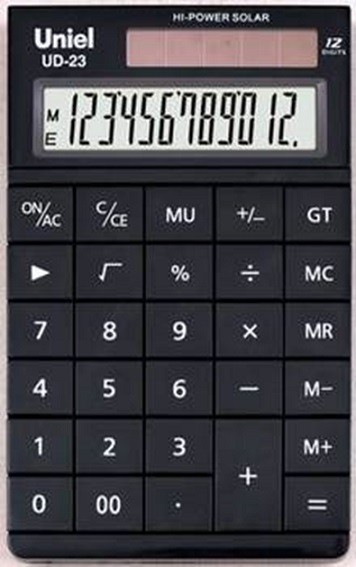 Калькулятор Uniel UD-23 K