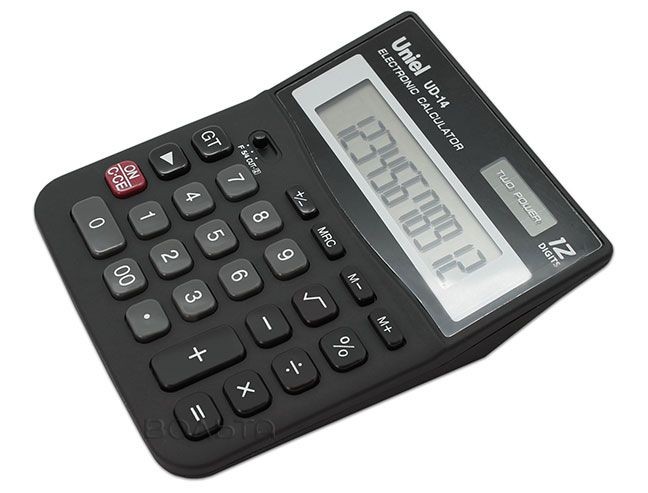 Калькулятор Uniel UD-14