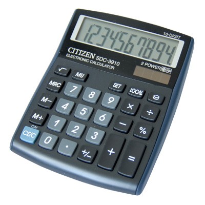 Калькулятор Citizen SDC-3910