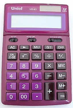 Калькулятор Uniel UD-41PN