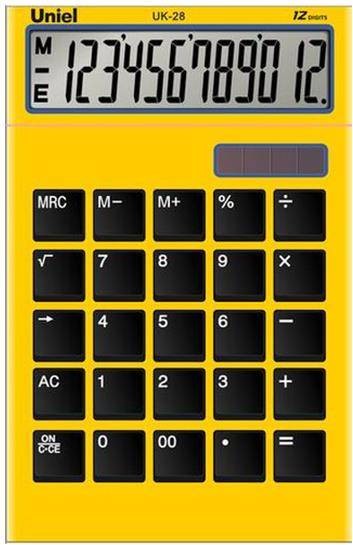 Калькулятор Uniel UD-28 Y