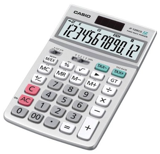 Калькулятор Casio JF-120ECO-W-EH