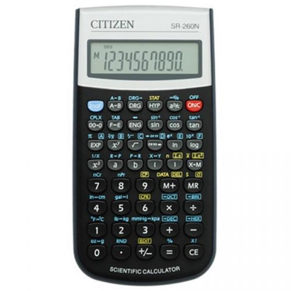 Калькулятор Citizen SR-260N