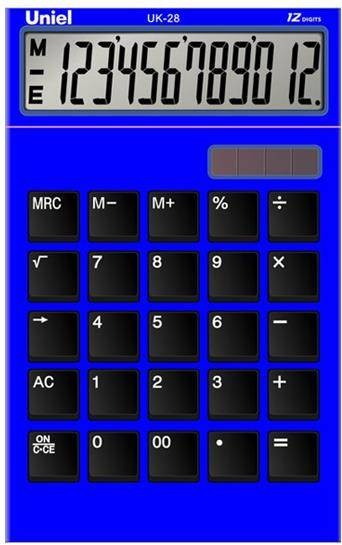 Калькулятор Uniel UD-28 B