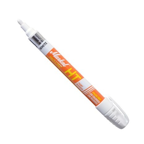 Промышленный перманентный термостойкий маркер Pro-Line HT, Белый