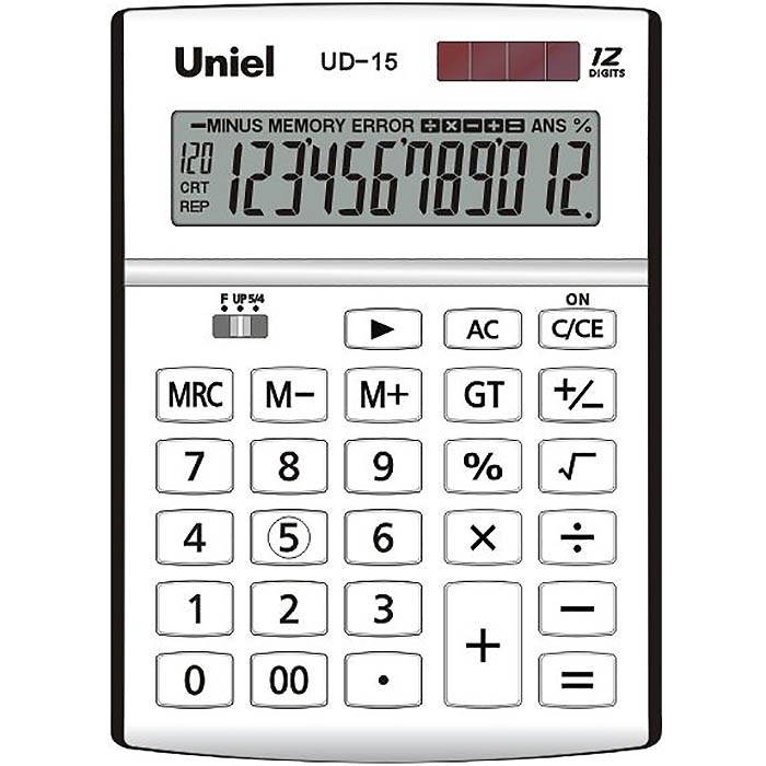 Калькулятор Uniel UD-15 W