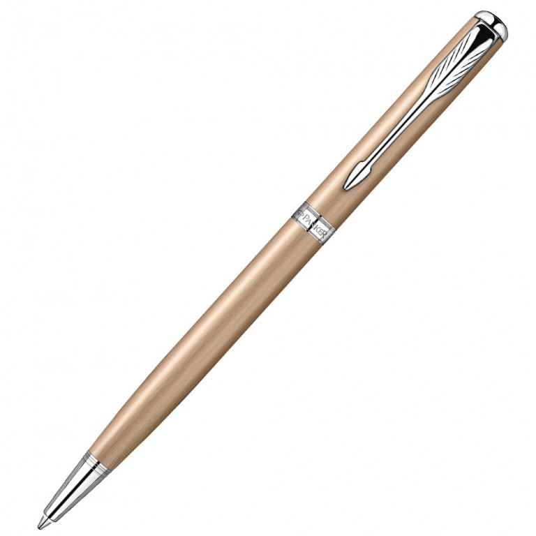Шариковая ручка PREMIUM Pink Gold CT Slim Parker Sonnet