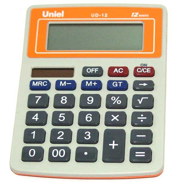 Калькулятор Uniel UD-12 O
