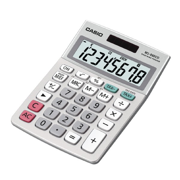 Калькулятор Casio MS-88ECO-W-EH