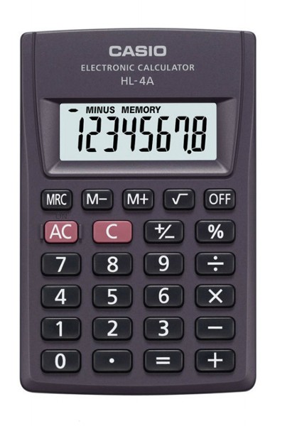 Калькулятор Casio HL-4A-S-EH