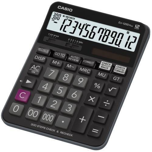 Калькулятор Casio DJ-120DPLUS-W-EP