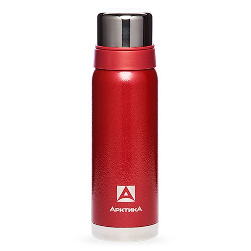 Термос Арктика (0,75 литра) с узким горлом американский дизайн, красный