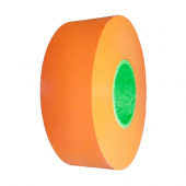 Лента тканевая ПВХ для ТТ печати, ширина 15 — 60 мм, 15 мм, 400 гр/кв.м, 100 м Оранжевая