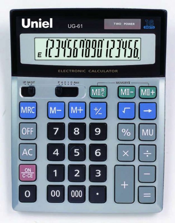 Калькулятор Uniel UG-61