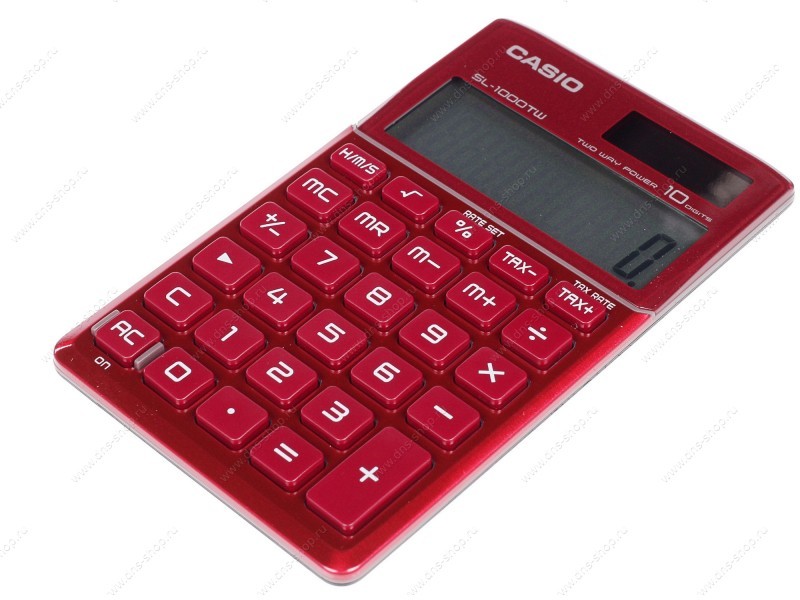 Калькулятор Casio SL-1000TW-RD-S-EH