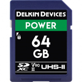 Карта памяти Delkin Devices Power SDXC 64GB 2000X UHS-II Class 10 (DDSDG200064G)