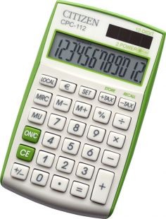 Калькулятор Citizen CPC-112VGR