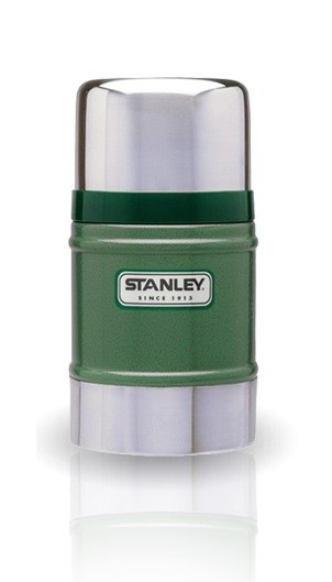 Термос для еды Stanley Classic Vacuum Food 0.5 литра темно-зеленый
