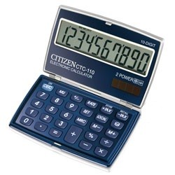 Калькулятор Citizen CTC-110BLWB