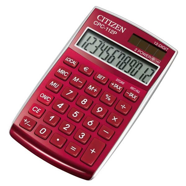 Калькулятор Citizen CPC-112RDWB