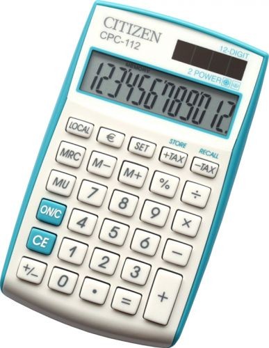Калькулятор Citizen CPC-112VBL