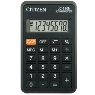 Калькулятор Citizen LC-310N