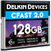 Карта памяти Delkin Devices Premium CFast 2.0 128GB 560X VPG 130 (DCFSTV128)