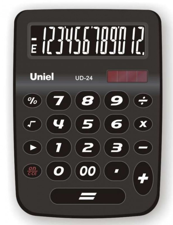 Калькулятор Uniel UD-24 K
