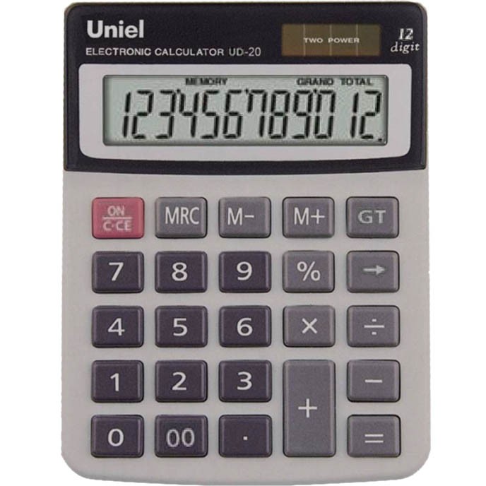 Калькулятор Uniel UD-20