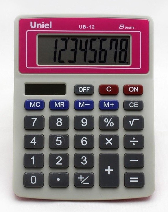 Калькулятор Uniel UB-12 R