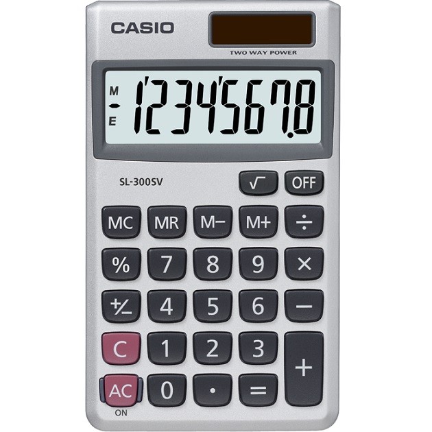 Калькулятор Casio SL-300SV-S-GH