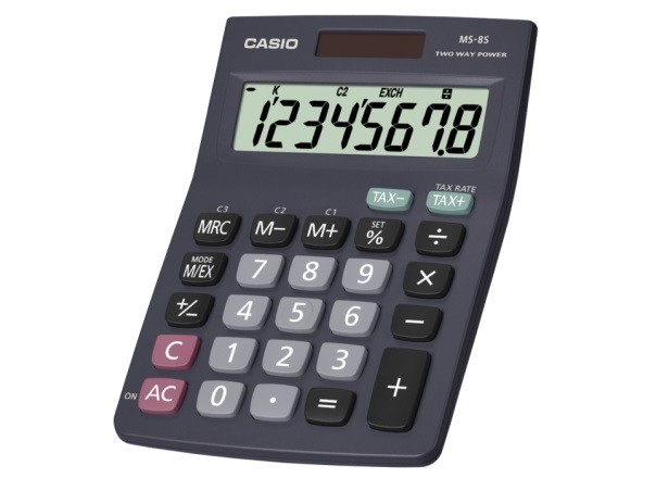 Калькулятор Casio MS-20S-S-EH