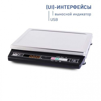 Настольные электронные весы МАССА-К МК-15.2-А21(UI)