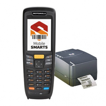 Комплект для инвентаризации ТСД Zebra MC2100 и принтер этикеток TSC TTP-244 Pro