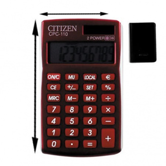Калькулятор Citizen CPC-110RDWB