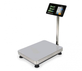 Напольные весы Mercury M-ER 333ACP-300.50/100 "TRADER" LCD со стойкой