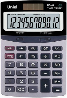 Калькулятор Uniel UD-44